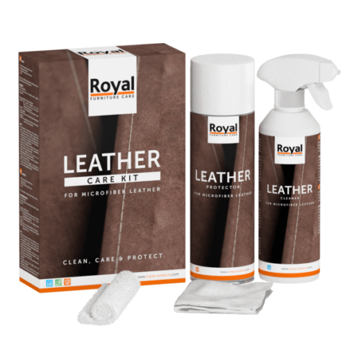 Microfiber Leather Care Kit 2 x 500ml
